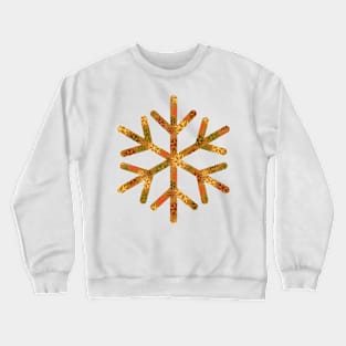 Christmas Snowflakes Pattern Crewneck Sweatshirt